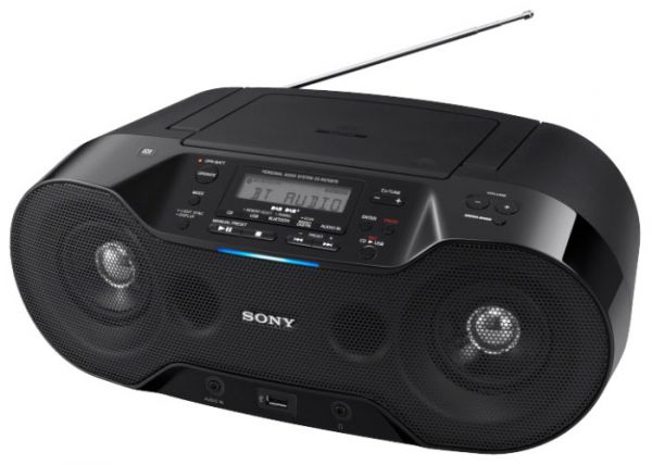 Магнитола Sony ZS-RS70BT черный